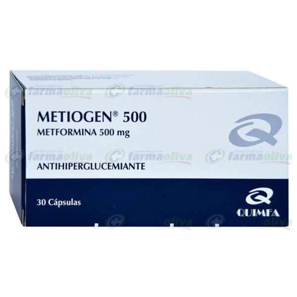 METIOGEN 500 MG CAJA X 30 COMPRIMIDOS