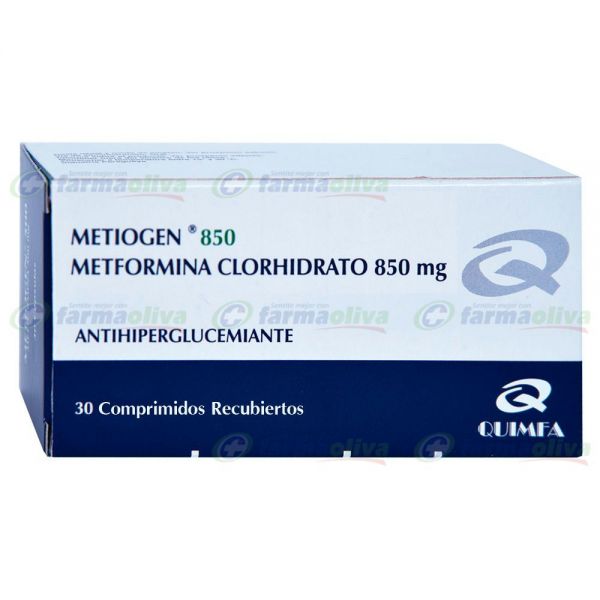 METIOGEN 850M CAJA X 30 COMPRIMIDOS