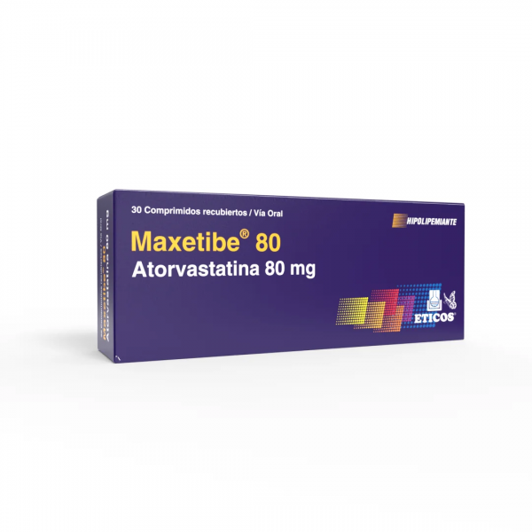 MAXETIBE 80 MG CAJA X 30 COMPRIMIDOS
