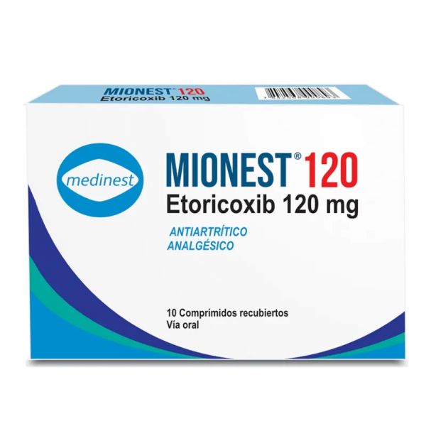 MIONEST 120MG CAJA X 10 COMP
