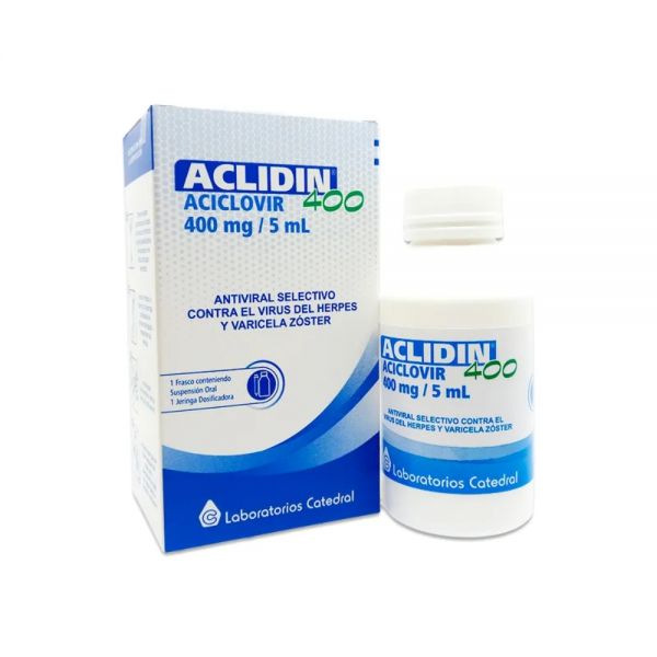 ACLIDIN 400 MG JARABE FRASCO X 100 ML