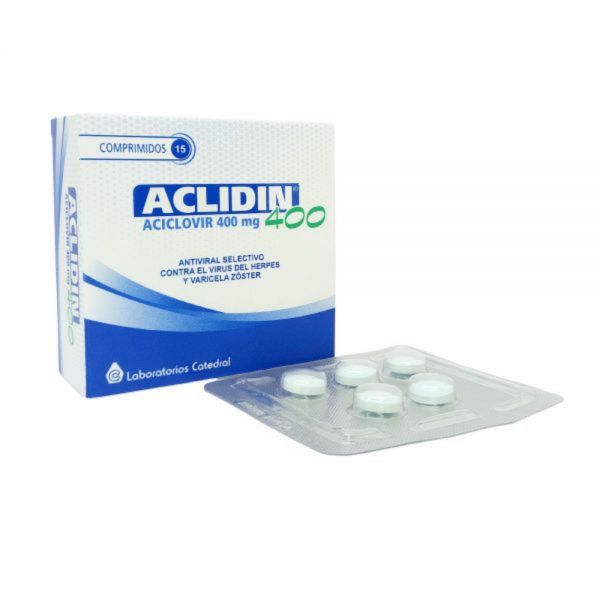 ACLIDIN 400 MG CAJA X 15 COMPRIMIDOS