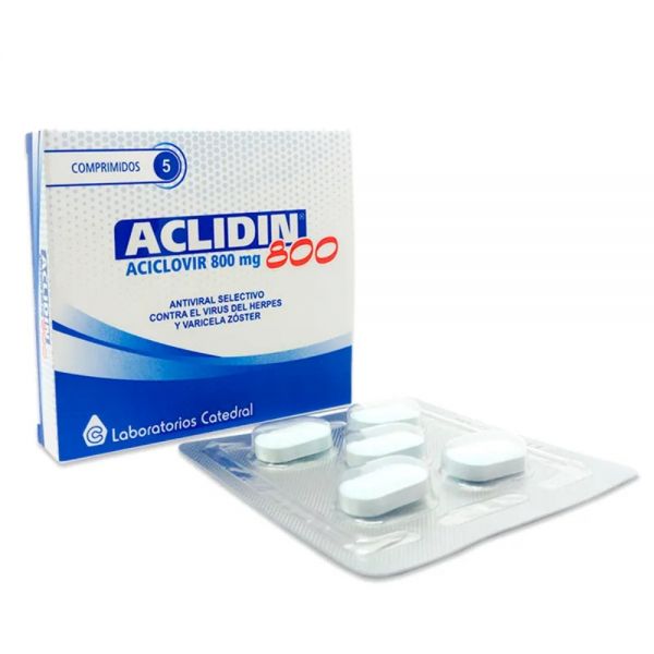 ACLIDIN 800 MG CAJA X 15 COMPRIMIDOS