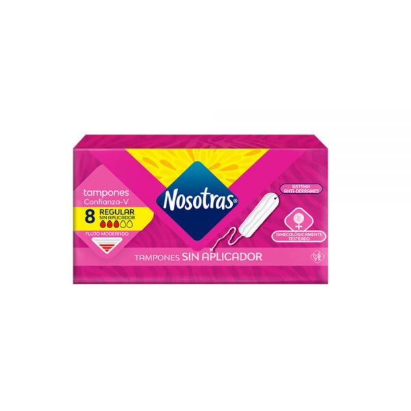 NOSOTRAS TAMPONES CONF REGU X8