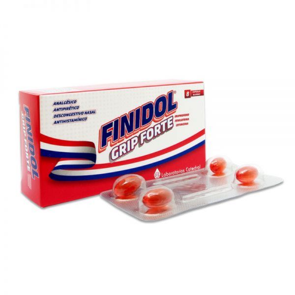 FINIDOL GRIP FORTE BLISTER X 4 CAPSULAS (10)