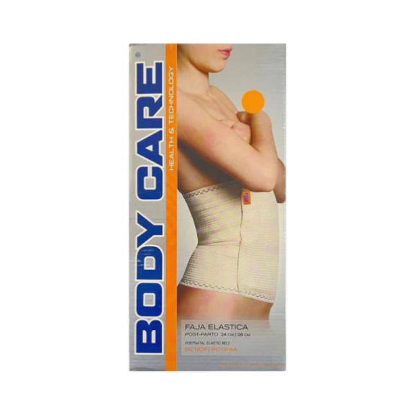 BODY CARE FAJA ELAST.POST PARTO 24CM .BC1306 XXL