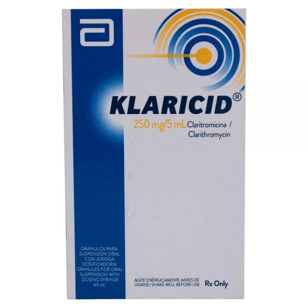 KLARICID JARABE FRASCO X 60 ML