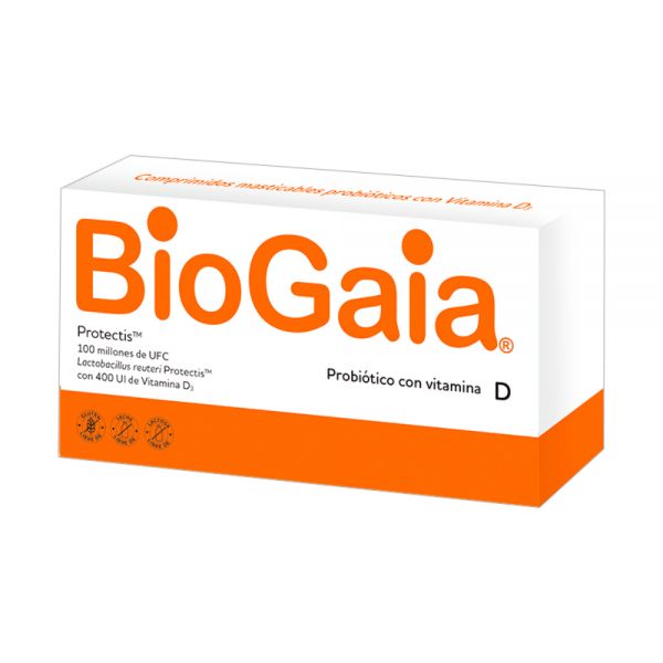 BIOGAIA D CAJA X 30 COMPRIMIDOS MASTICABLE