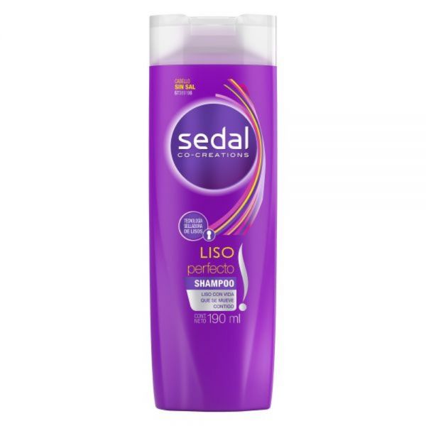 SEDAL SHAMPOO LISO PERFECTO 190ML