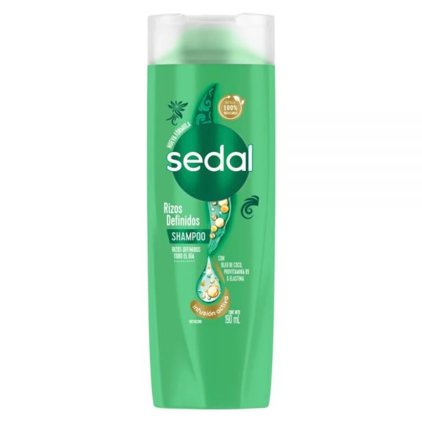 SEDAL SH RIZOS DEFINIDOS 12X190ML