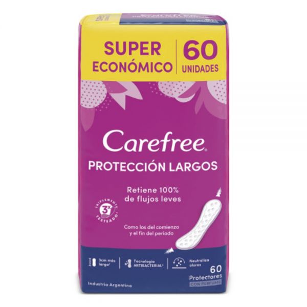 CAREFREE PROTECCION LARGO 60UNID