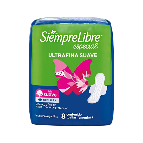 SIEMPRE LIBRE ESPECIAL ULTRAFINA 8UNID