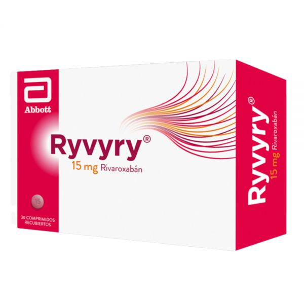 Ryvyry 15 Mg. Caja X 30 Comp.