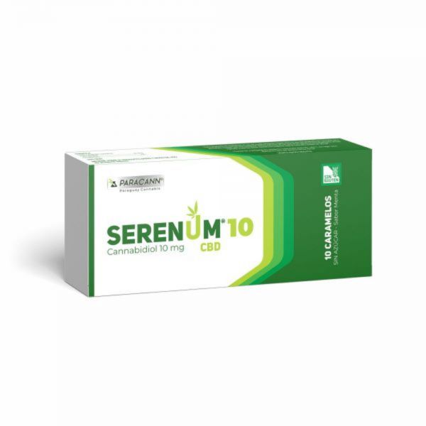 SERENUM 10 MG CAJA X 10 CARAMELOS
