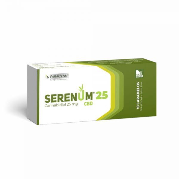 SERENUM 25 MG CAJA X 10 CARAMELOS