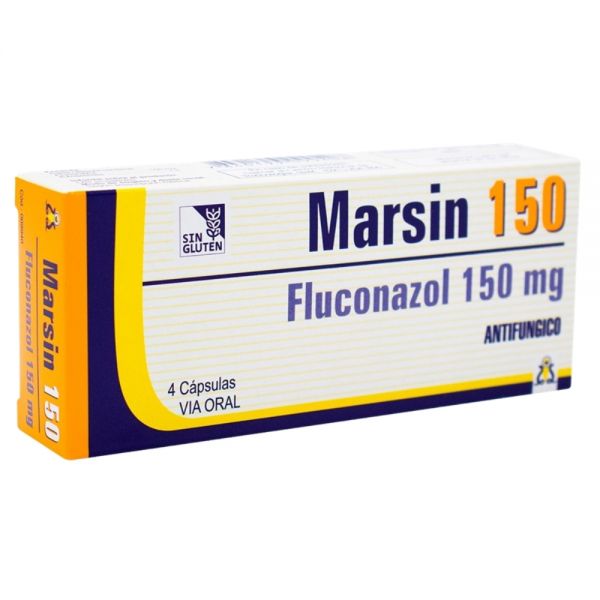 MARSIN 150 MG CAJA X 4 CAPS