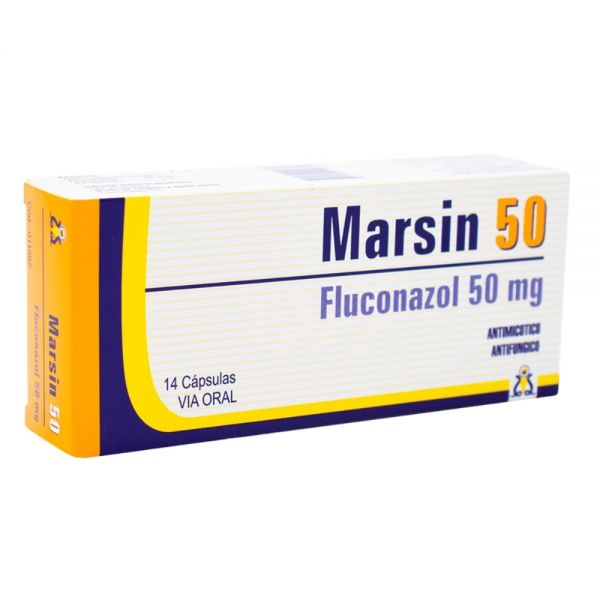MARSIN 50 MG CAJA X 4 CAPS