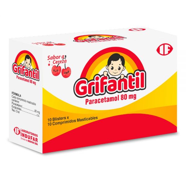 GRIFANTIL BLISTER (10) X 10 COMPRIMIDOS