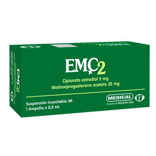 EMC2 CAJA X 1 AMPOLLAS INYECTABLE X 0,5 ML