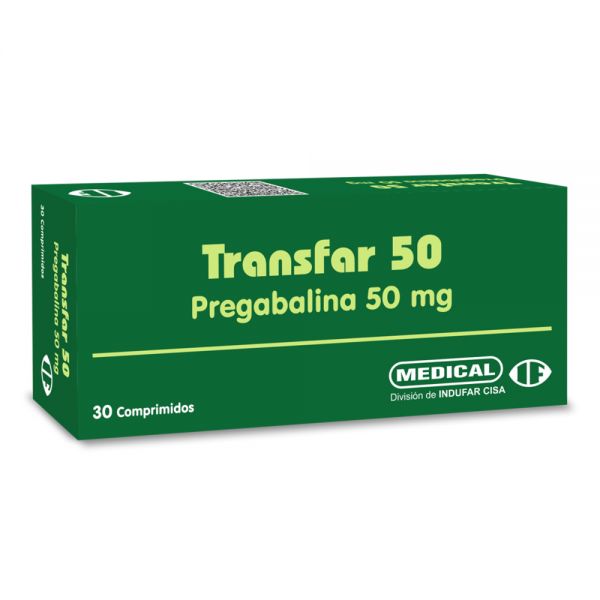 TRANSFAR 50 MG CAJA X 30 COMPRIMIDOS