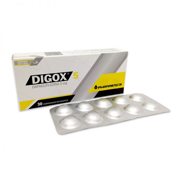 DIGOX 5 MG CAJA X 30 COMPRIMIDOS
