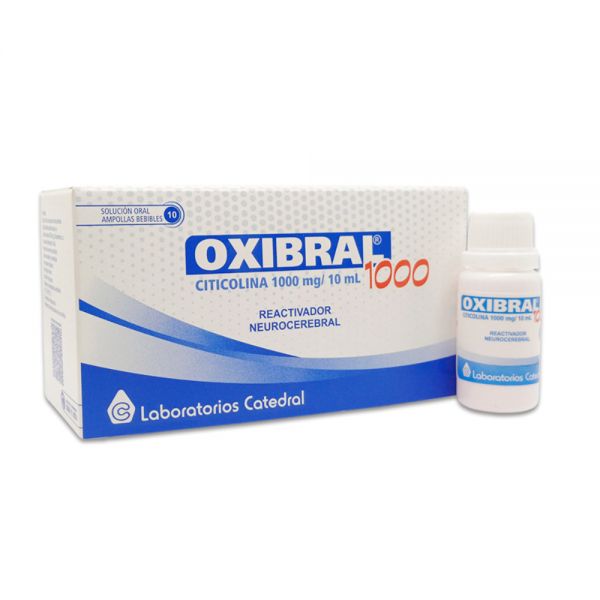 OXIBRAL1000 MG CAJA X 10 AMPOLLAS BEBIBLES
