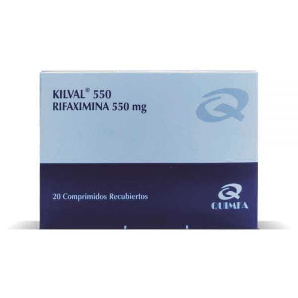 KILVAL 550 MG CAJA X 20 COMPRIMIDOS