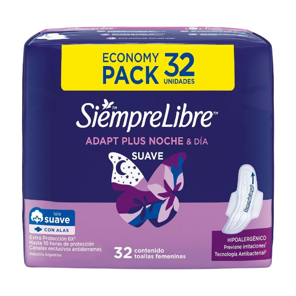 SIEMPRE LIBRE ADAPT PLUS NYD C/A 32 UNID