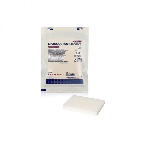 SPONGOSTAN HEMOSTATICA 7*5*1 CM EMEDICAL