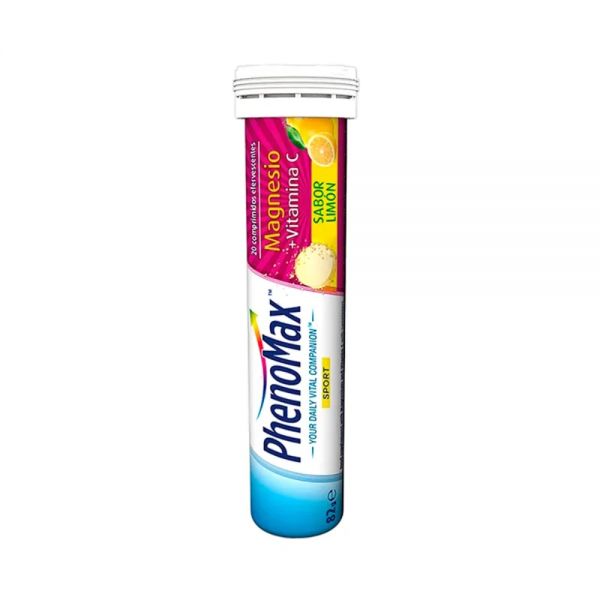PHENOMAX MAGNESIO + VITAMINA C X 20 TABL EFERV