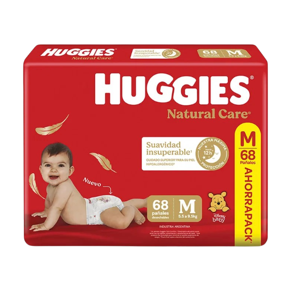 HUGGIES PAÑAL SUPREME CR M AHORRP X68UNID
