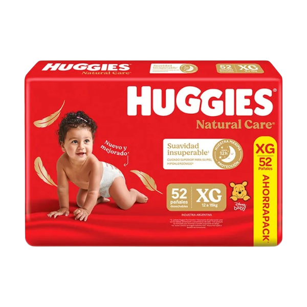 HUGGIES PAÑAL SUPREME CR XG AHORRP X52 UNID