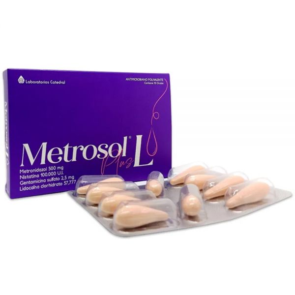 METROSOL PLUS L CAJA X 10 OVULOS