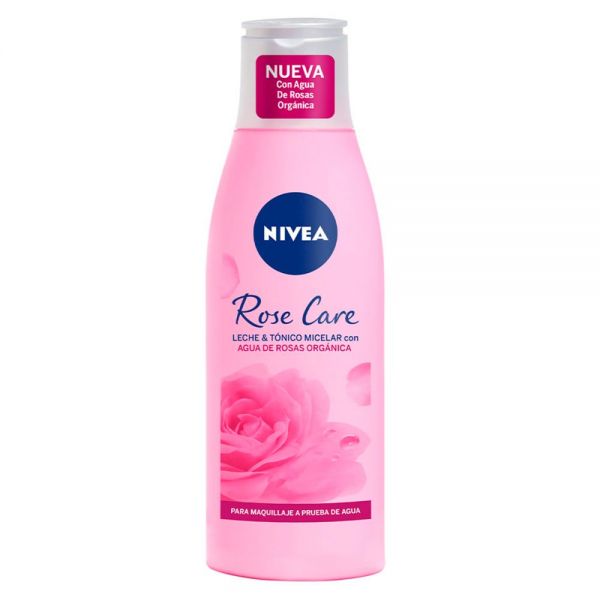 NIVEA FACE CLEANSING LECHE ROSES 200ML