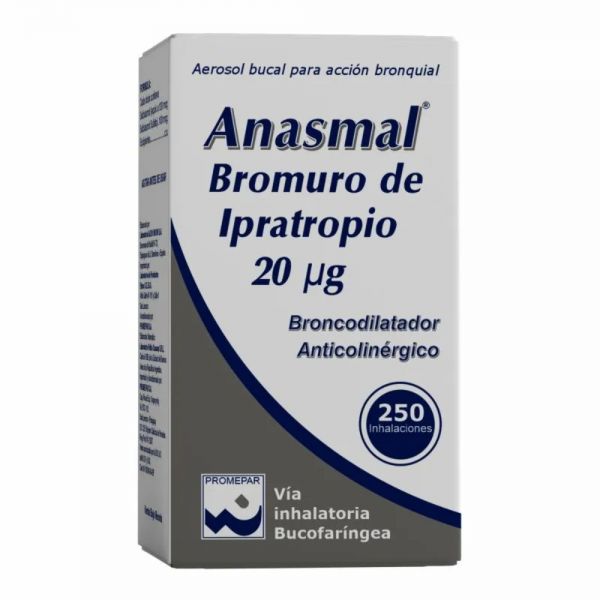 ANASMAL 20 MG AEROSOL X 250 DOSIS