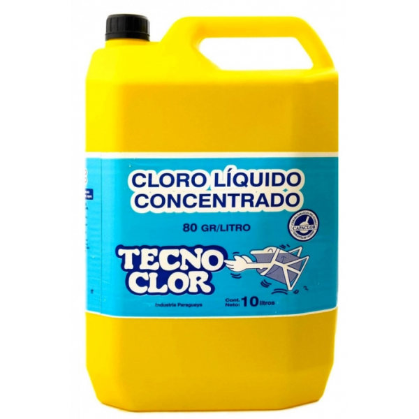 CLORO LIQUIDO 10LTS