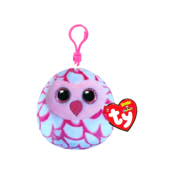 TY BEANIE BOOS PINKY BUHO 13CM