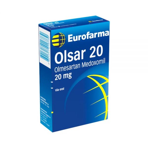 OLSAR 20MG CAJA X 30 COMP