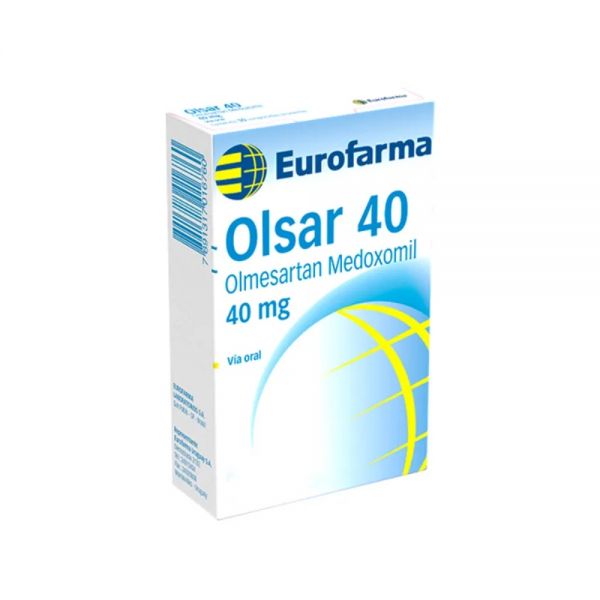 OLSAR 40 MG CAJA X 30 COMP