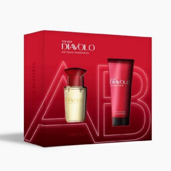 ANTONIO BANDERAS DIAVOLO EDT 50ML +AFTER SHAVE 75ML