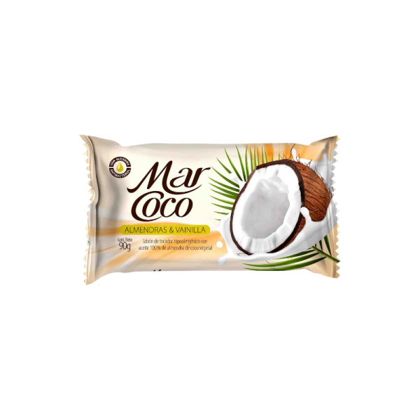MAR JABON COCO ALMENDRAS/VAINILLA 90GR