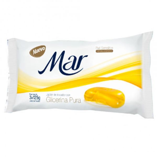 MAR JABON GLICERINA 375 GR
