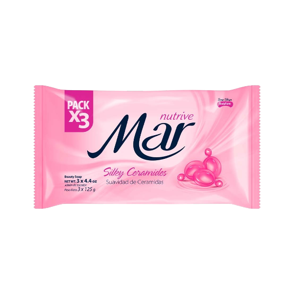 MAR JABON NUTRIVE ROSA 375GR