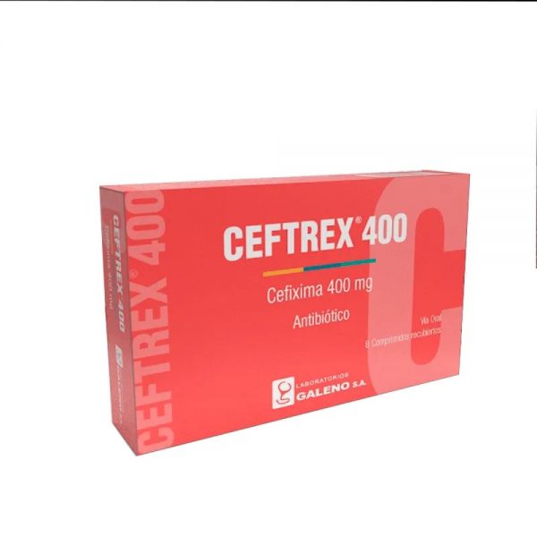 CEFTREX 400 MG X 8 COMP.RECUBIERTOS
