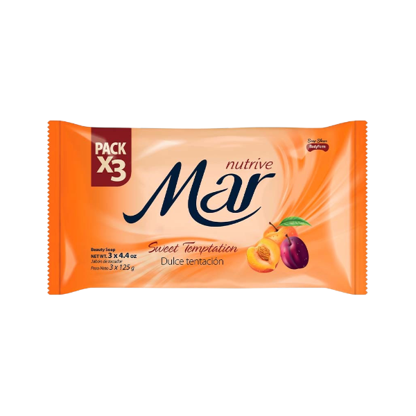 MAR JABON NUTRIVE NARANJA 375GR