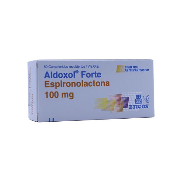 ALDOXOL FORTE 100MG TABL. CAJA X 50