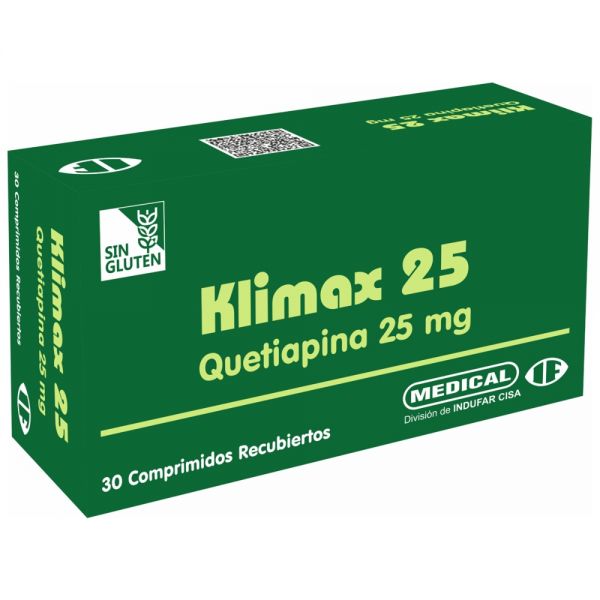 KLIMAX 25 MG CAJA X 30 COMPRIMIDOS