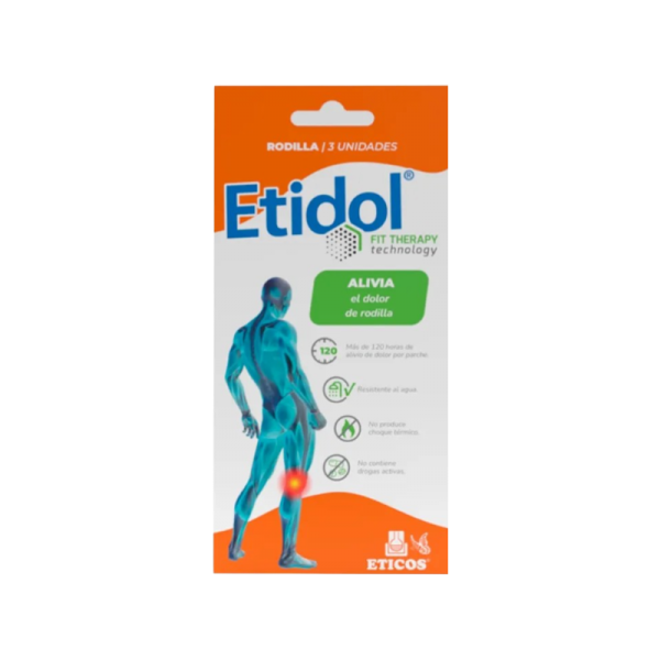 ETIDOL FIT THERAPY RODILLA X 3 PARCHES
