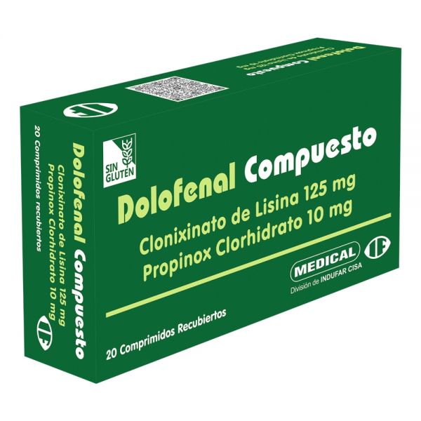 DOLOFENAL COMPUESTO CAJA X 20 COMPRIMIDOS