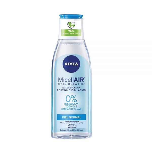 NIVEA DESMAQUILLANTE AGUA MISELAR